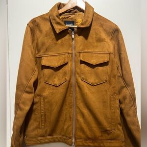 Abercrombie suede effect jacket